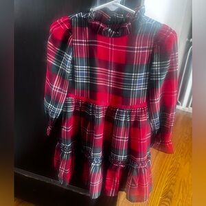 Janie and Jack Holiday Plaid Dress size 2T